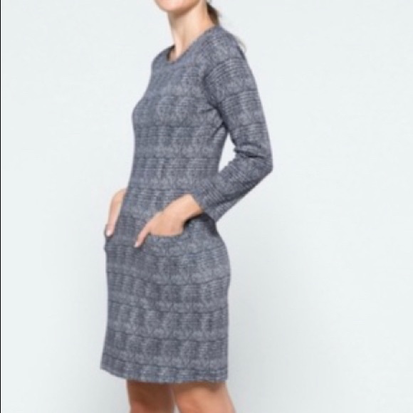 4 Hawthorn Aniya Jacquard Knit Dress 